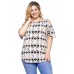 PT2147 BLACK BEIGE PLUS SIZE  TOP 2,2