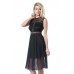 S8C-848-210850 BLACK LACE DRESS 2,2,2